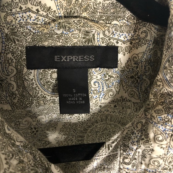 Express men’s small button down shirt - Picture 3 of 3